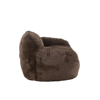 Sofa en textile marron 99*98*75 cm