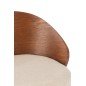 Chaise de bar en bois marron 53.1*50.5*97.8 cm