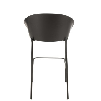 Chaise de bar en bois noir 53.1*50.5*97.8 cm
