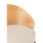 Chaise de bar en bois naturel 53.1*50.5*97.8 cm