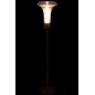 Lámpara LED alta de vidrio transparente 34*34*155 cm