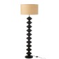 Lampe haute en bois noir 48*48*156 cm