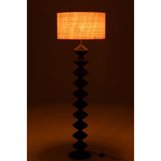Lampe haute en bois noir 48*48*156 cm