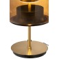 Lampe led en verre marron 35*35*58 cm