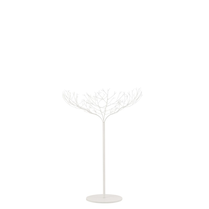 Árvore nua em metal branco 135x135x180 cm Árvore nua em metal branco 135x135x180 cm
