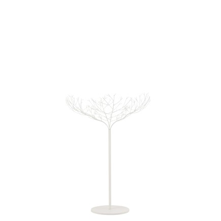 Arbre nu en métal blanc 135*135*180 cm