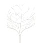 Árvore nua em metal branco 135x135x180 cm Árvore nua em metal branco 135x135x180 cm