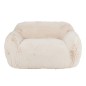 Sofá de 2 plazas en polirresina beige 152*110*81 cm Sofá de 2 plazas en polirresina beige 152*110*81 cm