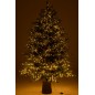 Árbol de Navidad con luces LED de plástico verde 140*140*210 cm Árbol de Navidad con luces LED de plástico verde 140*140*210 cm