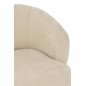 Sillón lounge de madera beige 84*82*76 cm