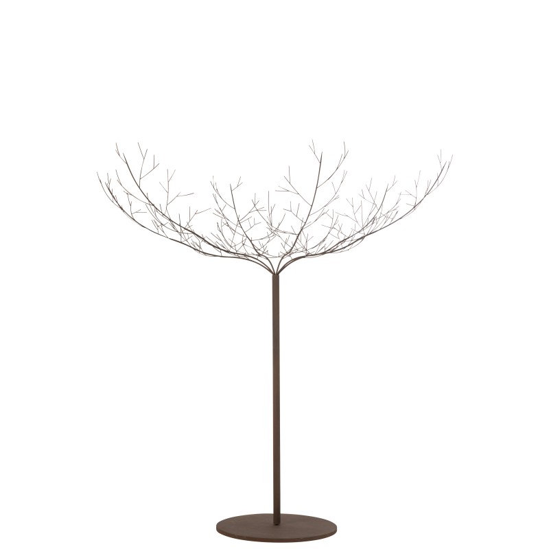 Árvore nua em metal castanho 255x255x250 cm Árvore nua em metal castanho 255x255x250 cm