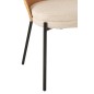 Cadeira em madeira natural 53,5 x 54,2 x 74,6 cm Cadeira em madeira natural 53,5 x 54,2 x 74,6 cm
