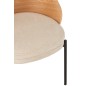 Cadeira em madeira natural 53,5 x 54,2 x 74,6 cm Cadeira em madeira natural 53,5 x 54,2 x 74,6 cm
