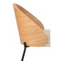 Cadeira em madeira natural 53,5 x 54,2 x 74,6 cm Cadeira em madeira natural 53,5 x 54,2 x 74,6 cm