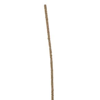 Tallo de cuentas de plástico dorado de 1x1x77 cm