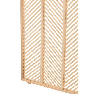Paravent en bois naturel 150*3.5*174 cm