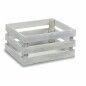 Caja Decorativa Blanco Madera de álamo 22 x 9 x 13 cm (48 Unidades)