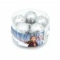 Bola de Navidad Frozen Azul Blanco Plateado 10 Unidades