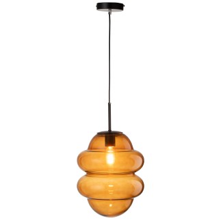 Lámpara de techo de vidrio marrón 28*28*160 cm
