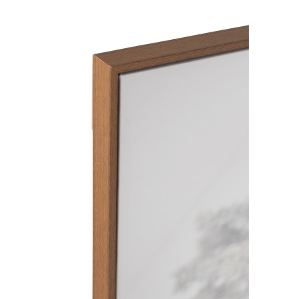 Tableau décoratif en toile marron 143*4.3*103 cm