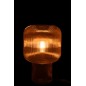 Lampe à poser en verre marron 29*29*42 cm