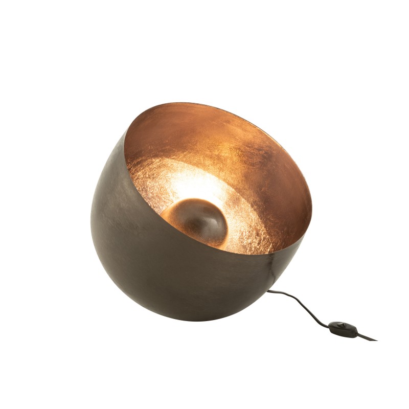 Lampe de salon en aluminium doré 35*35*31 cm