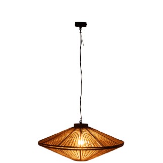 Lampe suspendue en métal naturel 77.5*77.5*36 cm