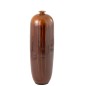 Vase haut en céramique marron 28*28*95 cm