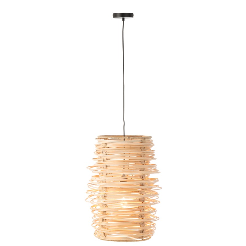 Lámpara colgante de madera natural 38*38*50 cm