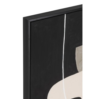 Tableau mural en toile multicouleur 140*4*100 cm