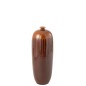 Vase haut en céramique marron 24*24*75 cm