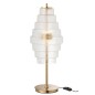 Lámpara de salón de vidrio transparente 22*22*57 cm