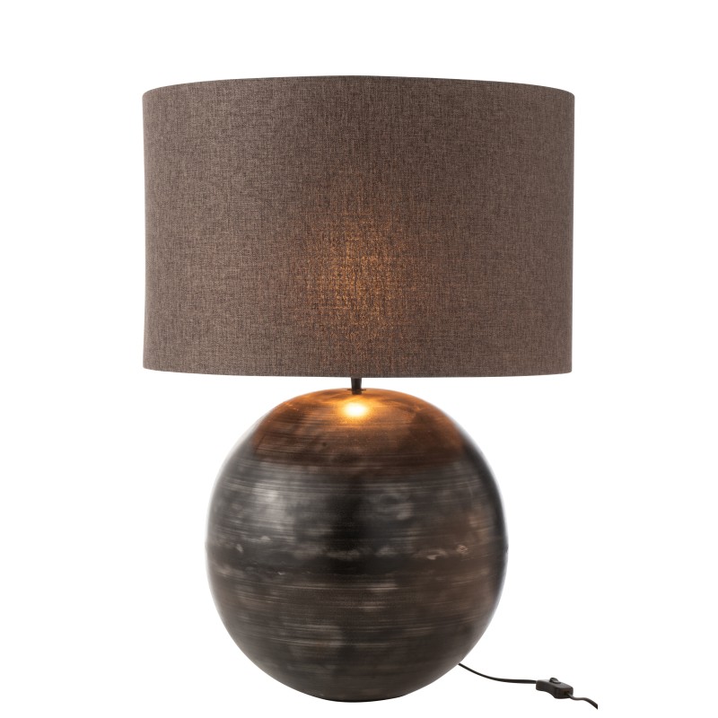 Lámpara de salón de metal negro 55.5*55.5*78 cm