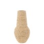 Vase afro en bois naturel 31.5*31.5*63 cm