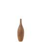 Vase haut en céramique orange 18*18*70 cm