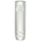 Pisapapeles de vidrio blanco 9*9*29.5 cm Pisapapeles de vidrio blanco 9*9*29.5 cm
