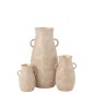 Vase amphore en céramique rose doré 36*36*70 cm