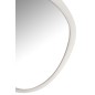Miroir rond en métal blanc 60.5*4.5*58 cm