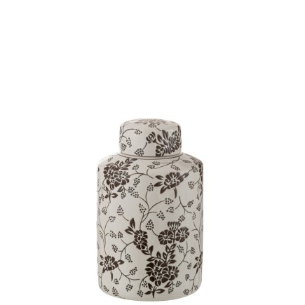 Pot décoratif en porcelaine multicouleur 20*20*30.5 cm