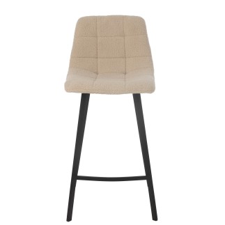 Chaise de bar en métal marron 46*43*95 cm