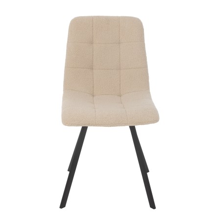 Chaise en métal marron 55*45*85 cm