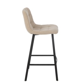 Chaise de bar en métal marron 46*43*95 cm