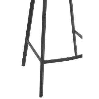 Chaise de bar en métal marron 46*43*95 cm
