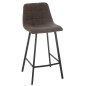 Cadeira de bar em metal branco 46x43x95 cm Cadeira de bar em metal branco 46x43x95 cm