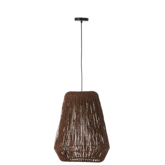 Lámpara de techo de metal negro 39*39*50 cm
