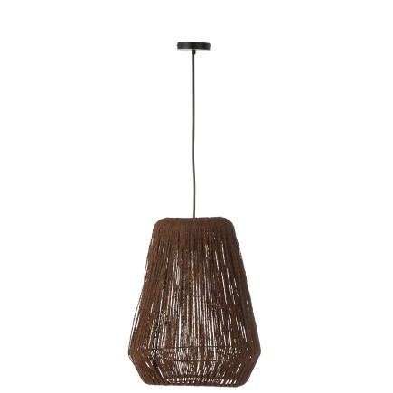 Lámpara de techo de metal negro 39*39*50 cm