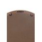 Espelho redondo em madeira natural 66,5 x 3,5 x 66,5 cm Espelho redondo em madeira natural 66,5 x 3,5 x 66,5 cm