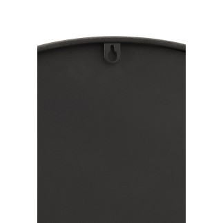 Pendule ronde en bois gris 60*9*60 cm