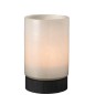 Photophore ou vase en verre blanc 20*20*31.5 cm