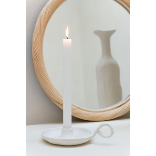 Miroir rond en bois naturel 66.5*3.5*66.5 cm